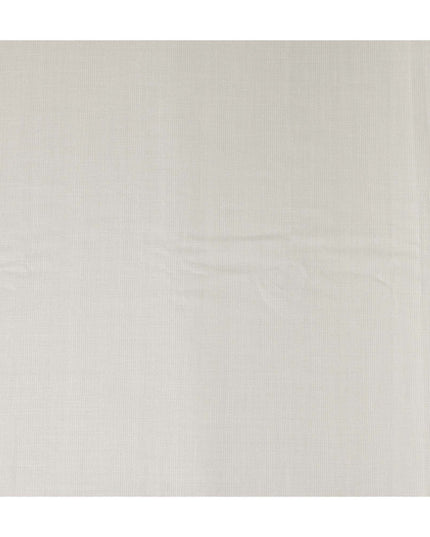 Cream Ivory Blended Italian Wool Jacketing Fabric 150cm
