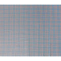 Dusty Blue Windowpane Blended English Wool & Silk Jacketing 