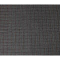 Charcoal Grey Plaid Blended Italian Wool Jacketing Fabric 15