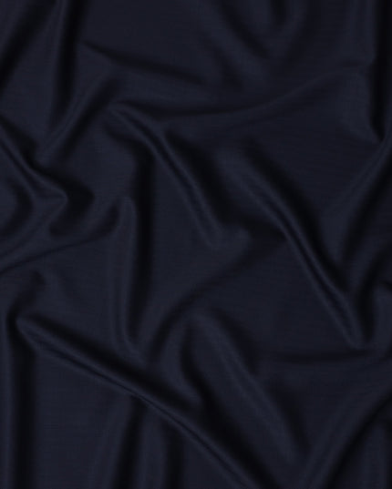 Navy Wool Suiting Piece 4.0 Mtrs