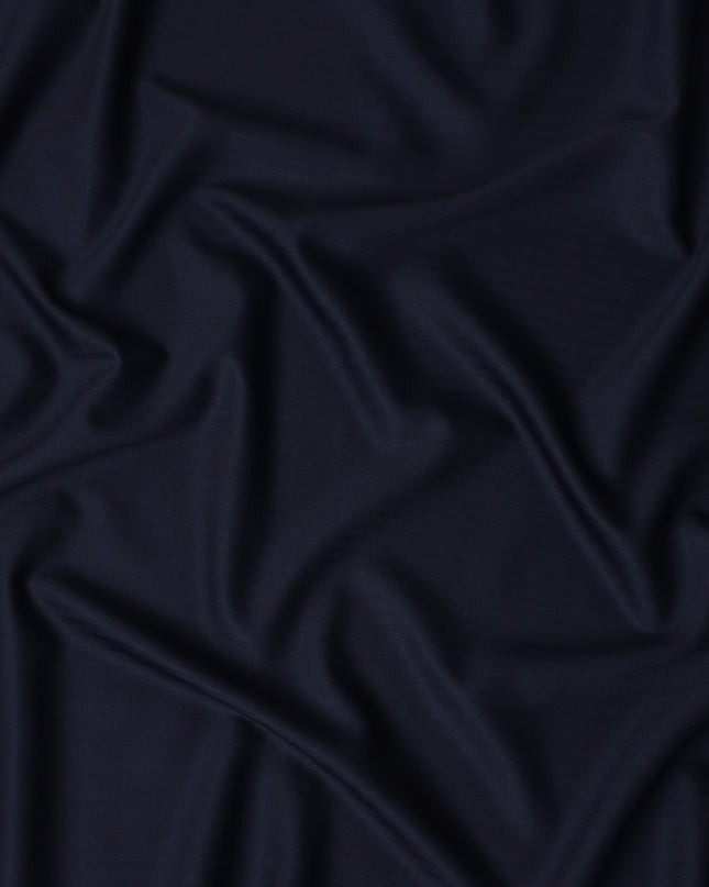 Navy Wool Suiting Piece 4.0 Mtrs