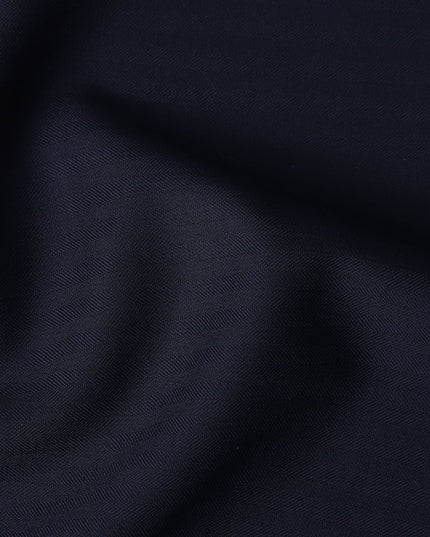 Navy Wool Suiting Piece 4.0 Mtrs