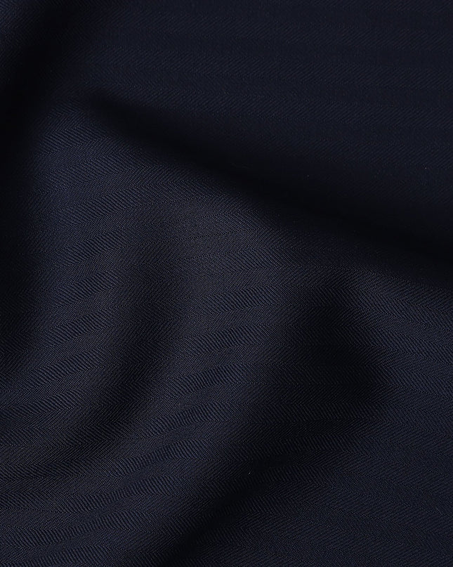 Navy Wool Suiting Piece 4.0 Mtrs