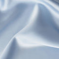 Baby Blue Plain Pure Synthetic Crepe Satin Fabric 140cm