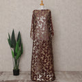 Mahogany Brown Dirac Fabric - D31653