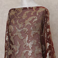 Mahogany Brown Dirac Fabric - D31653