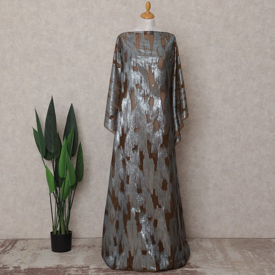 Antique Silver Dirac Fabric - D31654