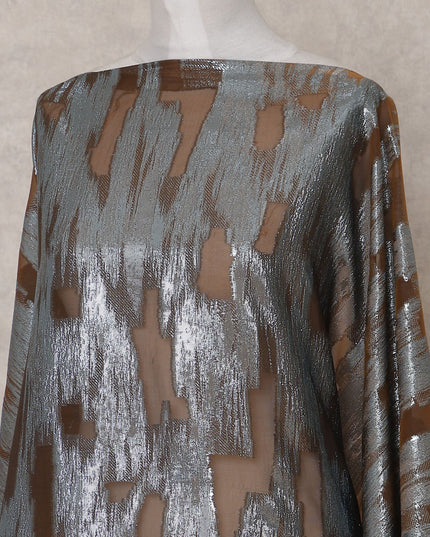 Antique Silver Dirac Fabric - D31654