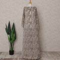Warm Taupe Beige Dirac Fabric - D31658