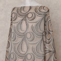 Warm Taupe Beige Dirac Fabric - D31658