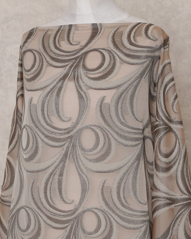 Warm Taupe Beige Dirac Fabric - D31658