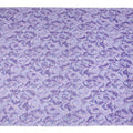 Purple Abstract Swiss Cotton Voile Thobe 4.5m