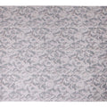 Grey Abstract Swiss Cotton Voile Thobe 4.5m