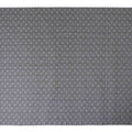 Charcoal Grey Geometric Swiss Voile Thobe 4.5m