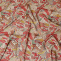 Elegant Autumn Multicolor Abstract Viscose Fabric - 110 cm Wide-D19404 Regal Fabrics