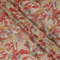 Elegant Autumn Multicolor Abstract Viscose Fabric - 110 cm Wide-D19404 Regal Fabrics