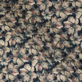 Elegant Midnight Floral Viscose Fabric - 110 cm Wide-D19416 Regal Fabrics