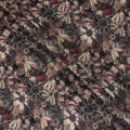 Elegant Dark Floral Viscose Fabric - 110 cm Wide-D19419 Regal Fabrics