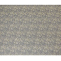 Gray and Gold Floral Synthetic Organza Fabric - 110 cm Width, Made in India-D19648 Regal Fabrics