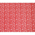قماش فيسكوز مطبوع رقمي باللونين الوردي والأحمر - عرض 110 سم -D19989