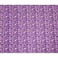 Light Pink and Purple Geometric Viscose Digital Printed Fabric - 110 cm Width-D19990