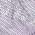 Lavender Shine Stone Embellished Nylon Mesh Tulle Fabric, 150cm Width – Ideal for Costume and Event Décor-D20080