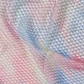 Rainbow Gradient Crystal Embellished Nylon Mesh Tulle Fabric, 150cm Width – Perfect for Vibrant Costumes and Décor-D20084