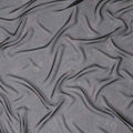 Subtle Charcoal Grey Silk Chiffon Fabric with Pink Floral Accents, 110cm Width – Ideal for Elegant Dresses and Scarves-D20097
