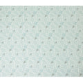 Mint Blue Synthetic Viscose Fabric with Silver Paisley and Stone Work, 110 cm Width-D20577