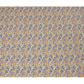 Lavender Viscose Fabric with Yellow Floral Digital Print, 110 cm Width-D20622