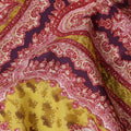 Yellow & Red Paisley Cotton Lawn Fabric with Ornate Design – 140 Cm Wide-D21973