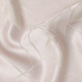 Light Pink Pure Silk Satin Fabric with Film Metallic, Width 110 Cms, South Korea-D22067