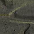 قماش حرير خام سادة بلون أخضر زيتوني - عرض 140 سم - حرير هندي فاخر - D22187