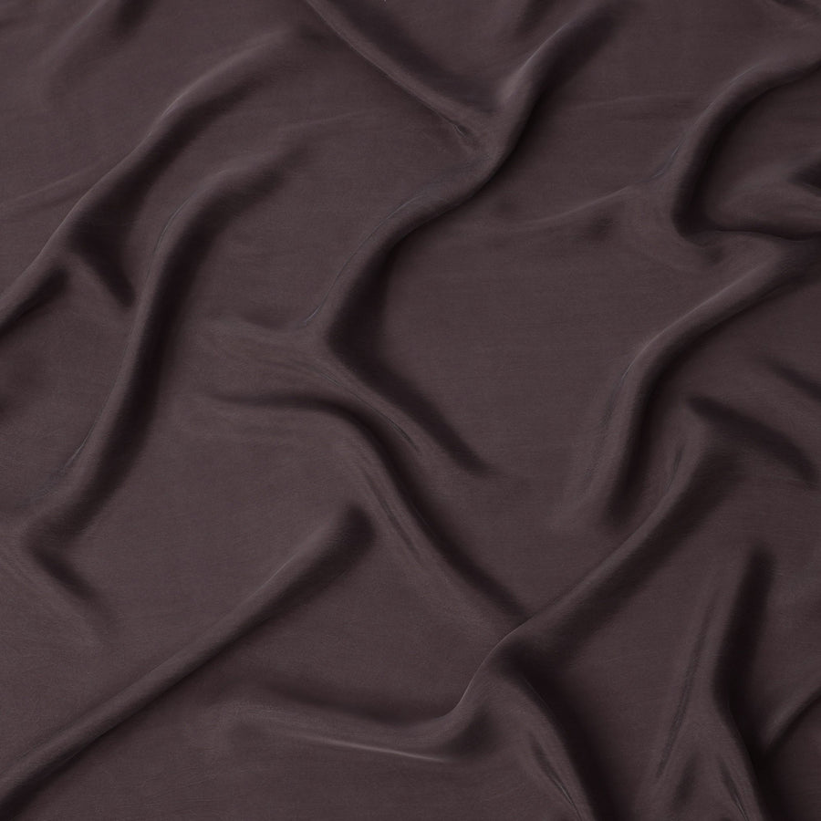 قماش كوبرو مستدام بلون بنفسجي سادة - عرض 140 سم - قماش بيمبيرج فاخر من اليابان - D22190