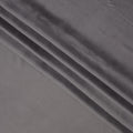 قماش كوبرو مستدام بلون رمادي فولاذي سادة - عرض 140 سم - قماش بيمبيرج فاخر من اليابان - D22191
