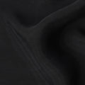 قماش كوبرو مستدام سادة أسود نفاث - عرض 140 سم - قماش بيمبيرج فاخر من اليابان - D22195