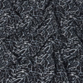 Black and Grey Leopard Print Viscose Crepe Fabric – 110 cm Width – Premium Indian Fabric-D22212