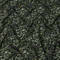 Olive Green Leopard Print Viscose Crepe Fabric – 110 cm Width – Premium Indian Fabric-D22213