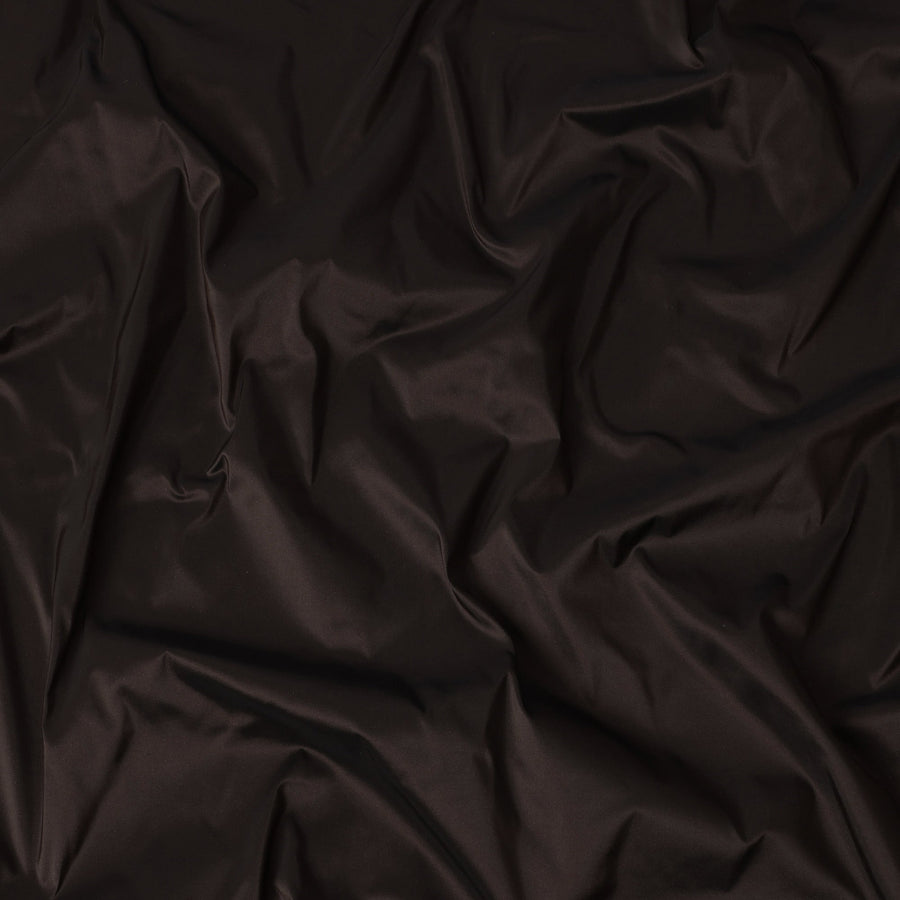 قماش حرير خام سادة بني غامق - عرض 140 سم - حرير هندي فاخر - D22221