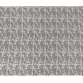 White Base Abstract Cross Hatch Print Pure Silk Crepe Fabric, 110 Cms Width, Made in India-D23168 - Regal Fabrics