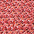 Red and Orange Abstract Brushstroke Digital Print Viscose Crepe Fabric, 110 Cms Width, Made in India-D23627