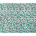 Emerald Green Base Botanical Leaf Printed Cotton Lawn Fabric, 110 Cms Width, Made in India-D23644