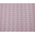 Dusty Pink Base Red & Blue Paisley Motif Printed Cotton Lawn Fabric, 140 Cms Width, Made in Slovakia-D23652