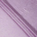 Lavender Paisley Self-Design Pure Silk Satin Fabric, Width 140 Cms, Made in India-D23902