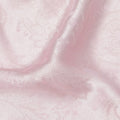 Blush Pink Paisley Self-Design Pure Silk Satin Fabric, Width 140 Cms, Made in India-D23903