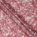 Dusty Rose Beige Monotone Floral Printed Viscose Crepe Fabric, Width 110 Cms, Made in India-D23912 - Regal Fabrics
