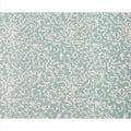 Aqua Blue and Ivory Abstract Swirl Printed Cotton Lawn Fabric, Width 110 Cms, Made in India-D23924 - Regal Fabrics