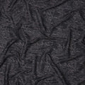 Charcoal Black Cotton Lawn Fabric with Abstract Leaf Print, 140 Cms Width, Made in India-D24167