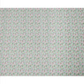 Mint Green Cotton Lawn Fabric with Pink and Blue Garden Floral Print, 110 Cms Width, Made in Japan-D24189 - Regal Fabrics