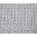 Dusty Grey Cotton Lawn Fabric with Blue and White Floral Print, 110 Cms Width, Made in Japan-D24192